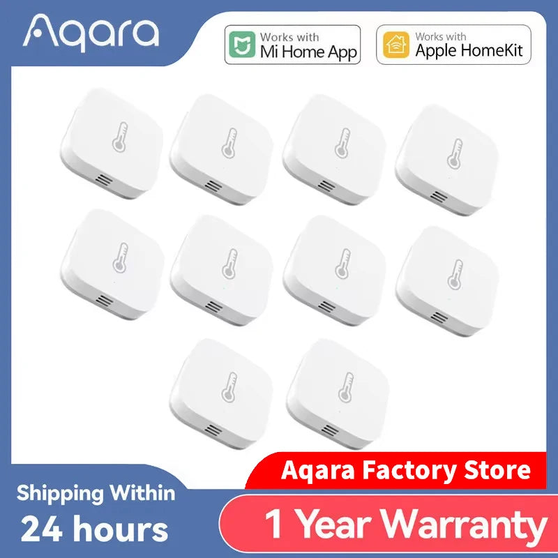 Aqara Premium ZigBee Temperature & Humidity Sensor – Apple HomeKit Certified